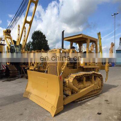 CAT original used d7f bulldozer , CAT bulldozer with ripper , High quality cat crawler dozer