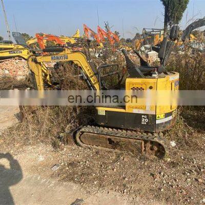 Used komatsu pc20 excavator , Mini home use komatsu digger pc20 pc25 , Komatsu excavator machinery for sale