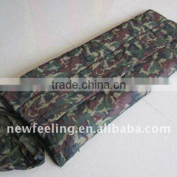 camouflage sleeping bag