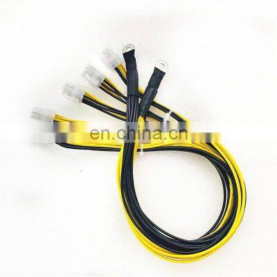 P3 power supply cable graphics card 6PIN line copper nose graphics card S7S9 official power supply line 10pcs in one set