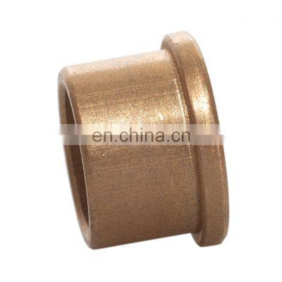 Factory Customize Flange Bronze Oil Sintered Bushing Pressed In High Pressure and Oil Sintered In Vacuum.