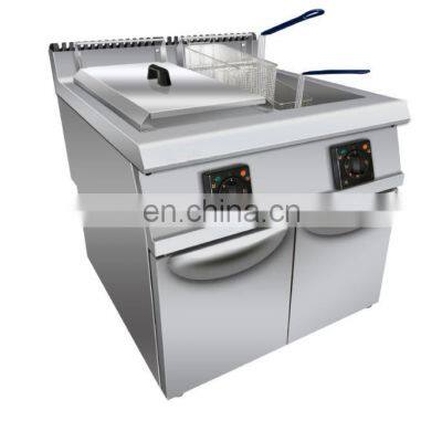 Stainless Steel Commercial Catering Kitchen Equipements/ Range Gas Griddle With Cabinet CR-GR-908 photo-2