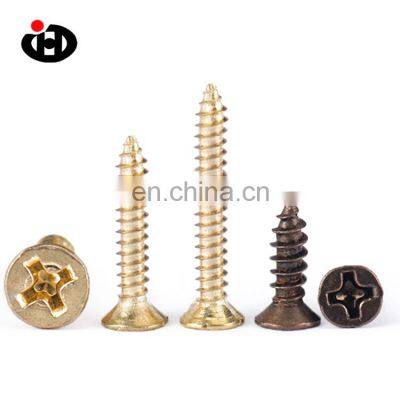 Hot Sale Galvanized 12.9 Gold Cross Countersunk Head Screws