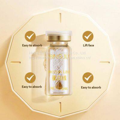 Anti-aging Hilos Tensores Faciaes Lifting Set Active Colagen Gold Liquid Absorbable Original Protein Thread Serum