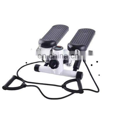 Safety Portable no Noise Aerobic Leg Exercise Machine Durable Fitness Stair Walker Stepper With Resistance Bands photo-2