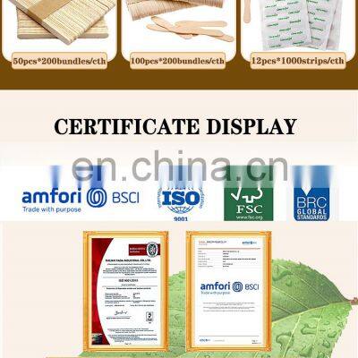 Yada Birch Wood Eco-friend Customized Logo Wooden Ice Cream Sticks for Automatic Machine and Household photo-5
