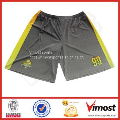 Sublimated Shorts of White Strings with Number 99 printed on the Front