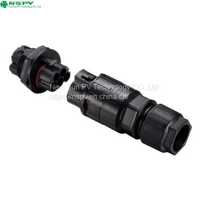 China Factory Solar AC 5P Connectors Panel to Panel Type Inverter ac Connector photo-4