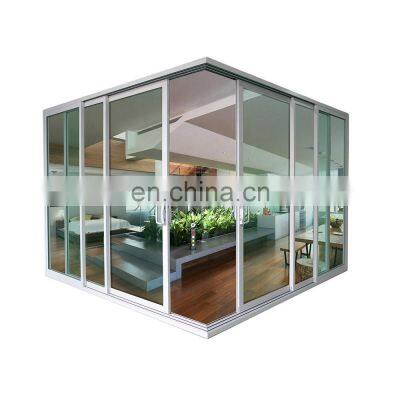 Superhouse AS2047 NFRC FPA Standard Exterior Glass Sliding Door Aluminum Sliding Door