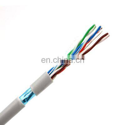 Customized Conductor Color 300M 305M 500M 4 Pairs PVC Jacket Cat5 Cat5e FTP Network Cable Indoor photo-5
