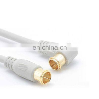 Standard RG6/4CFB/5CFB/3C2V coaxial cable TV Connector RG6 Coaxial TV cable