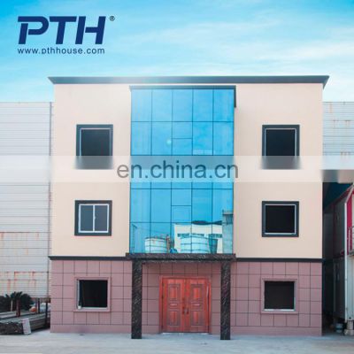 Cheap Price Prefabricated Double-C Steel Structure Living House Durable Two-storey Construction for Sale