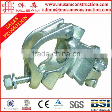 Promotion Now !!! British drop forged scaffolding swivel clamps for construction