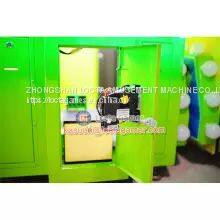 Guangdong Zhongshan Tai Le Play Children's Indoor Video Game Carnival Shooting Amusement Equipment Fruit Big Riot Green Theme Shot Ball Shot Watercolor TV Display photo-3
