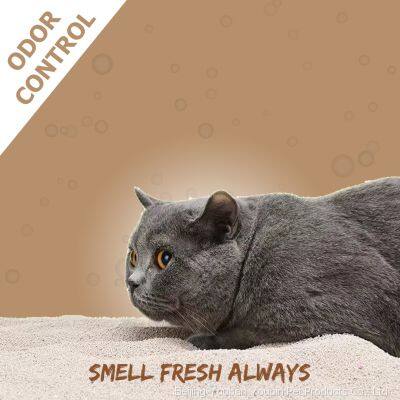 Coffee Scent Bentonite Cat Litter Gerry Pet Dust Free 20L /10L /5L photo-3