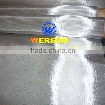 120 mesh 0.09mm wire Plain weave nickel wire mesh wire cloth in Ni 200,201,205,270 wire