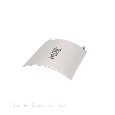 Manufacturer Hot Selling Special Shaped Battery UFX 015253 180mAh 3.7V For Curved Smart Ring photo-4