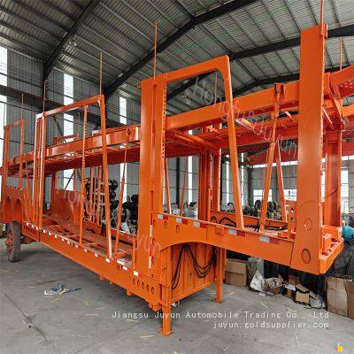 Export Semi-trailer Philippines Trailer 7-seater Sedan Galvanized Semi-trailer photo-3