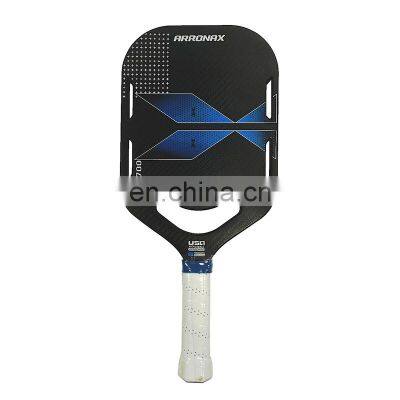 pickleball paddle thermoformed t700 3K Carbon Visible Rough Textured Skin Special Air Dynamic Throat USAPA  pickleball paddle