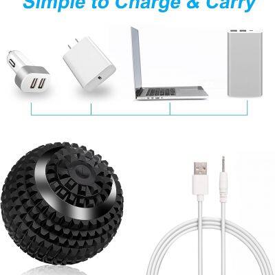 OEM Factory CE ROHS USB Rechargeable Electronic Massage Ball, Body Release Massager Foot Shoulder Roller Ball photo-3