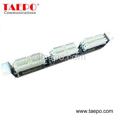 Sample Free 10 pairs 6 ways Krone rack mounting frame for disconnection module 10 pair