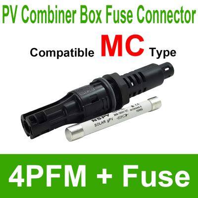 Fireproof Flame Retardant NSPV Solar Combiner box Inverter panel type fuse connectors series