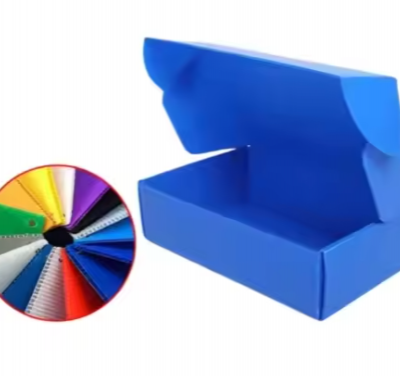 Foldable PP Hollow Sheet Mailer Box – Lightweight & Waterproof Packaging