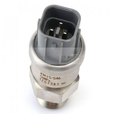 OEM Pressure Sensor 50MPa KM15S46 KM15-S46 1Z07387 for SANY SY210C SY215-8 SY235-8 Excavator Hydraulic System (Pack of 2)