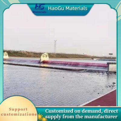 Hochfester Polyestergewebe-Gummistauwehr Gummistauwehr zum Hochwasserschutz