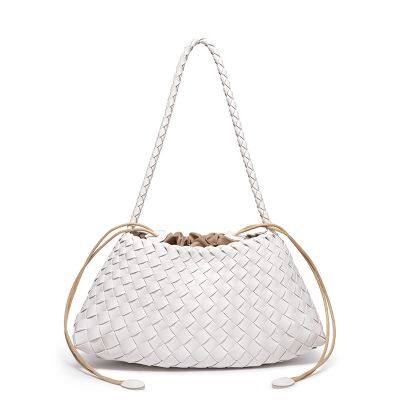 New Handbag 2026 for Women | French Style Braided PU | Forme Croissant de Lune | Beach Basket, Vacation, City photo-5