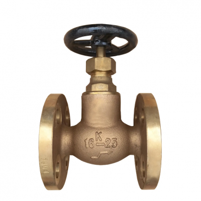 JIS High Quality Bronze Globe Valve Angel Globe Valve Flanged End Marine Bronze Globe photo-4