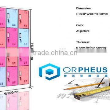 Hot Sale Micture Color 12 Door Public Place Metal Hot Lockers In UK photo-6