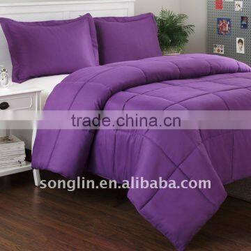 2016 High Quality Polyester Microfiber Quilt Comforter Set