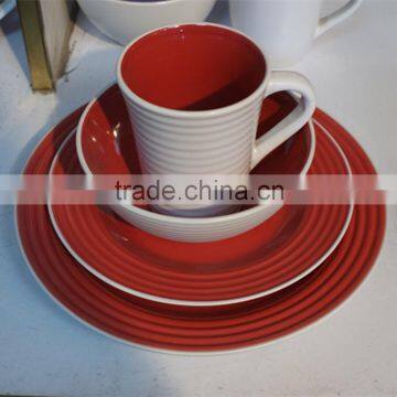 16pcs china factory wholesale cheap dinnerware , porcelain dinnerware , ceramic dinnerware