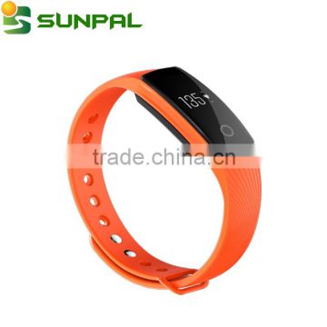 Factory sale android smart fitness band, electronic smart wristband,electronic identification wristband /bracelet hr ID107HR