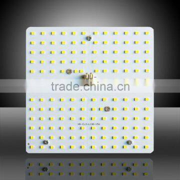 ac 220v aluminum base 2835 smd led ceiling pcb square 130*130mm 15W Hoslight led square pcb for lamp NO EXTRA LED DRIVER NEEDED