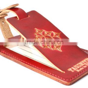 Luggage Tag Leather