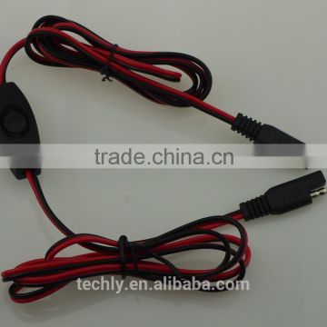 Red and Black 18Gauge 2 Core 300V 105C Cable Crimp SAE Extension Wire Harness