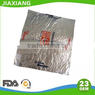 Take Away Food Packing Aluminium Foil Lamianted Wrapping Paper photo-3