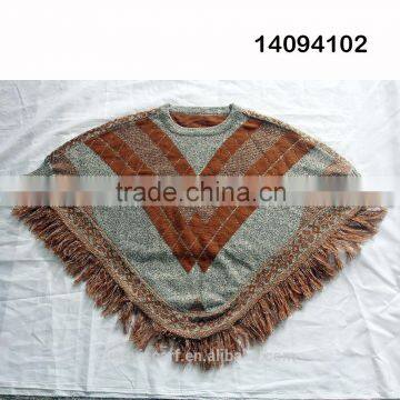 2015 New Design Winter Warm Cloak Women Shawl Scarf T Show Pashmina Shawl w Tassels photo-5
