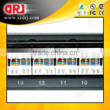 24 Ports Modular Design UTP CAT6 Patch Panel photo-3