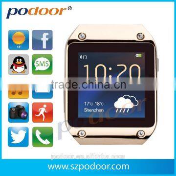 bluetooth smart watch wearable Podoor PW305 phone watch wrist watch Alibaba waterproof bluetooth 2015 smart watch