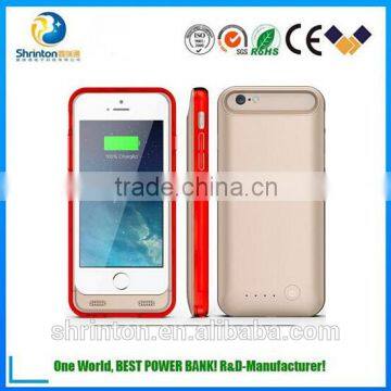Внешний резервный аккумулятор-обложка MFI для iPhone 5/5S/6 от поставщика Walmart