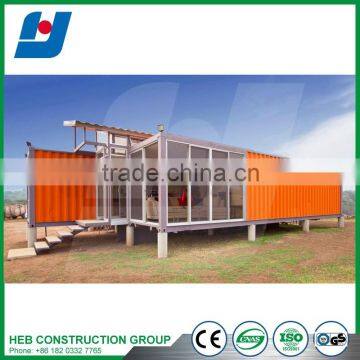 Low cost living prefabricated container housing