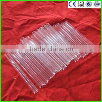 Clear Clean Large Diameter Quartz Glass Tube