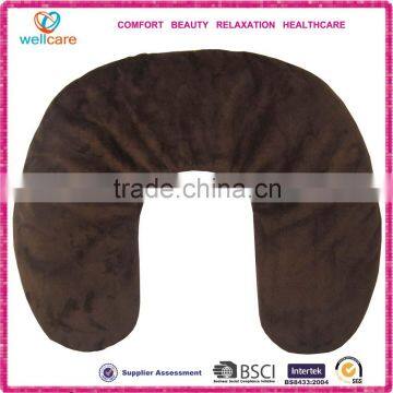 Brown color Soft plush physiotherapy neck heat pack / neck wrap