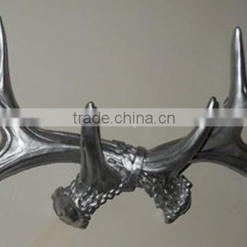 Hand Made Aluminum Wall Mounted antlers Hook