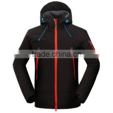 Men's winter outwear soft shell padded jacket