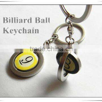 Keychain Billiard Ball,billiard Ball Keychain,billiards Keychain