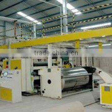 WJComplete 5layer corrugated cardboard production line/carton box forming machine